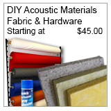 DIY Acoustic Materials - Acoustic Insulation Starting at: $45.95