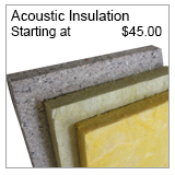 Acoustic Panels Starting at: $29.95