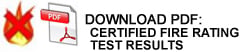 Download Acoustical Panel Fire Rating Data