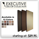 Executive Decor Acoustic Panels - Starting at: $29.95