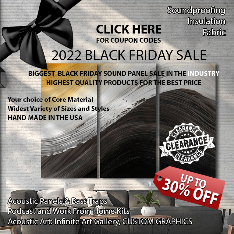 Acoustimac Acoustic Panels, Bass Traps and Soundproofing Materials