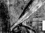 Nice Abstract Original oil Painting mixed media in monotone