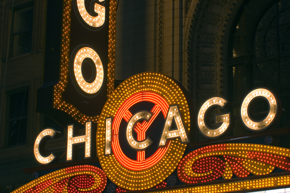 Chicago Theater Marquee