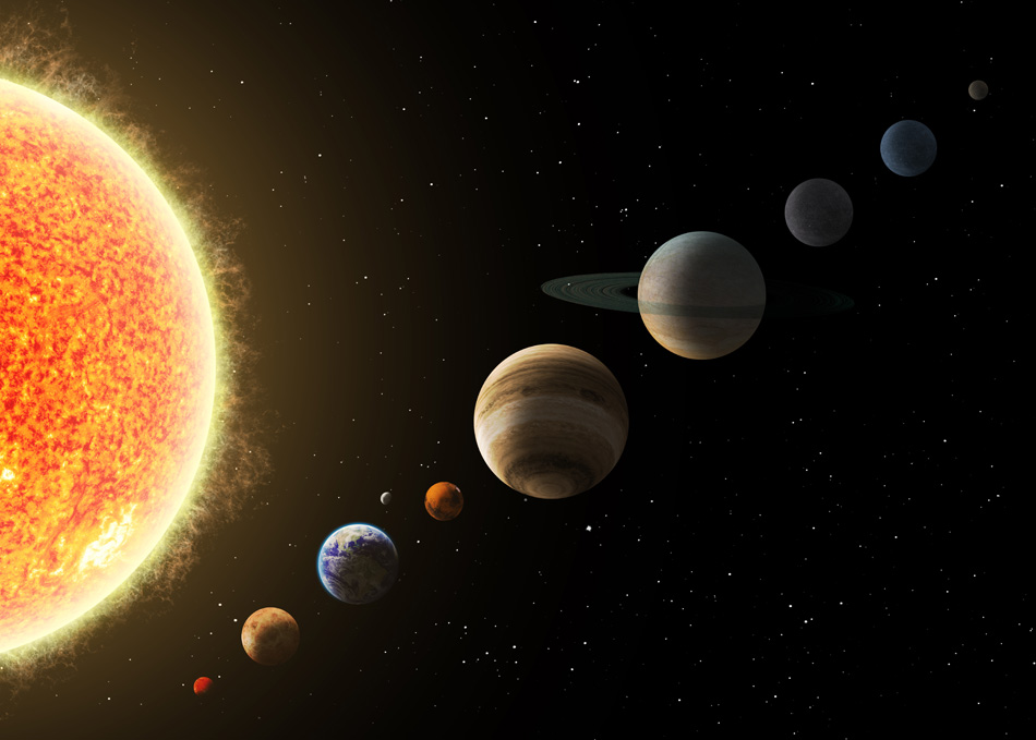 Nasa Images Solar System Chart