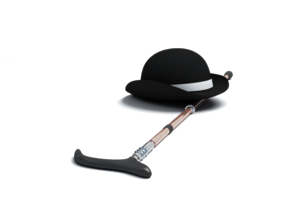 Droogan Hat and Cane