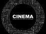 Cinema Circular Frame Tag Cloud Illustration
