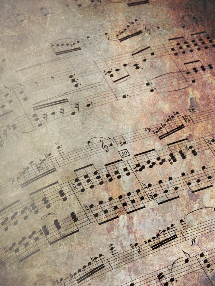 Musical Scores Grungy