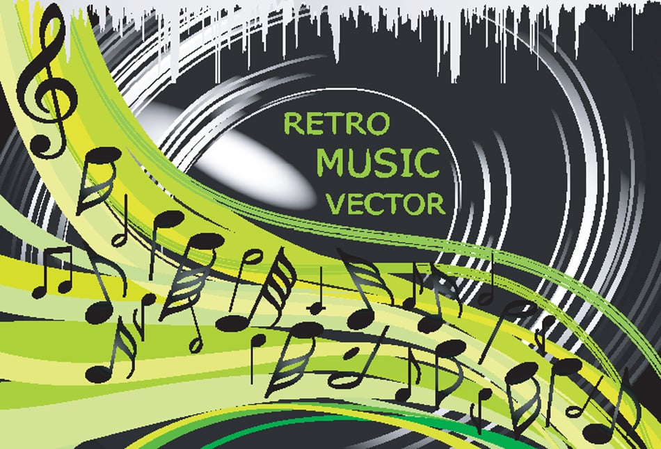 Music background vector