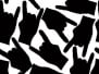 Rock hands seamless pattern rock metal rock and roll music style BW