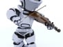 Robot Playing The Violin