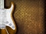 Electric Guitar Abstract Grunge Brown Background