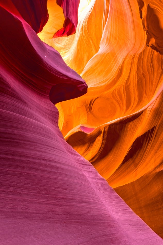 The Antelope Canyon Page Arizona USA