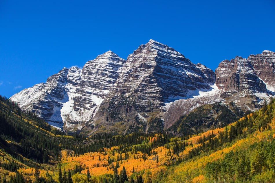 Maroon Bells - White River National Forest Colorado