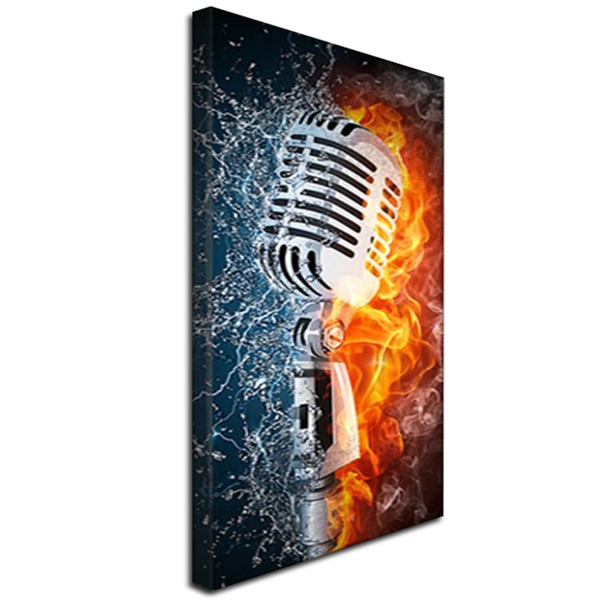 Ready Made 422 - Microphone and Fire - Ice