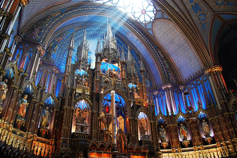 Montreal Notre - Dame Basilica