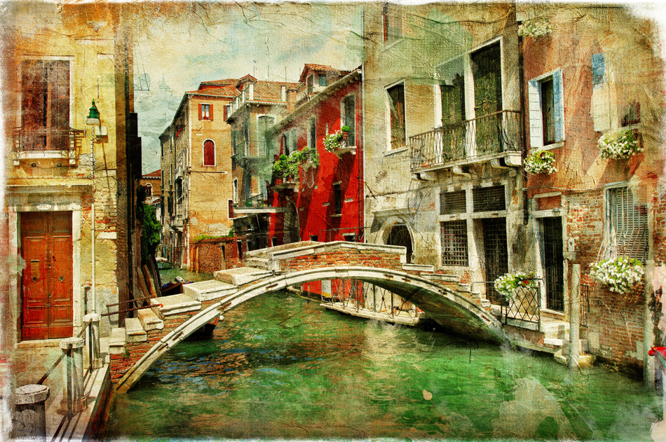 Amazing Venice oil painting