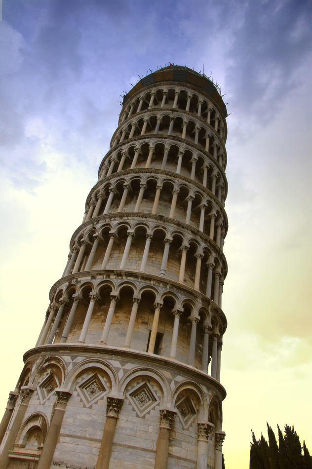 The Leaning Tower Of Pisa Tuscany Italy