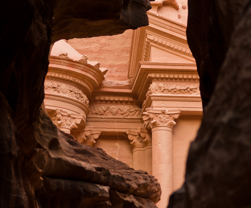 The Treasury Khazne In Petra, Jordan