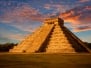 El Castillo The Kukulkan Temple Of Chichen Itza Mayan Pyramid