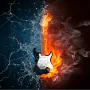 6-Flaming Guitar