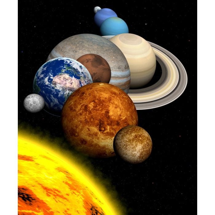 The Planets In The Solar System - ID # 11946503