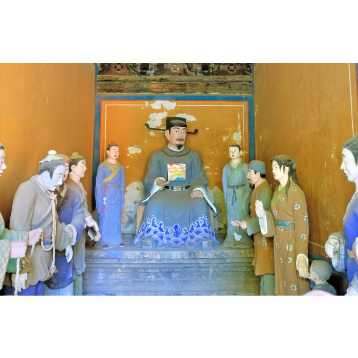Beijing - Dongyue Temple - Zhengyi Taoist Deities - ID # 22049427