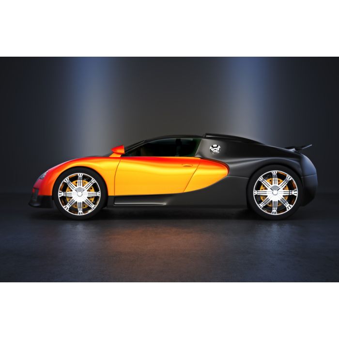 Luxury Sports Car With Studio Lighting - ID # 33691833