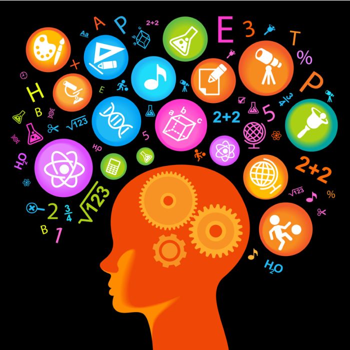 Child Head - Children Learn To Think - ID # 33810761