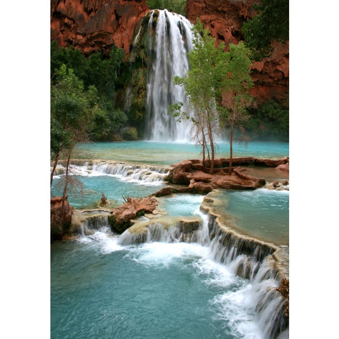 Havasu Falls Waterfall - ID # 47534914 Havasu Falls Waterfall - ID # 47534914