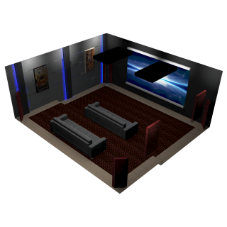 Acoustimac Home Theater Room Package I