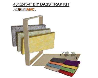 Acoustimac DIY424 Bass Trap Kit 