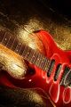 Abstract guitar and light music theme - ID # 10930618