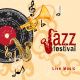 Jazz retro music festival concert live horn performance poster with black 
vinyl - ID # 220206004