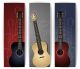 Colorful music banners with guitar illustration collection - ID # 222441469