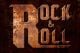 rock and roll concept on metal rust background - ID # 269896589