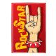 vector doodle hand sign rock n roll music on white rock n roll icon 2 - ID # 305383586
