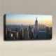 AcousticART Curated Cities Collection #C4L4 NYC sunset Empire State - Size: 48