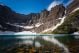 Long Exposure Shot Of Iceberg Lake Glacier National Park Montana - ID # 110500385