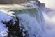 Close up of Niagara Falls in winter New York USA - ID # 126130520