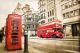 Fleet street vintage sepia texture London UK - ID # 203838595