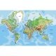 Highly Detailed World Map With Labeling Vector Illustration - ID # 248619718