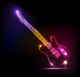 Vector Neon Guitar Grunge Music - ID # 35834245