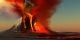 Hawaii Volcano - The Kilauea volcano erupts in Hawaii - ID # 90878378