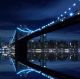 Brooklyn Bridge And Manhattan Skyline At Night - ID # 21277427