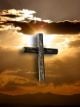 Rugged Cross With Sunshine - Clouds - And Mountains - ID # 2634257