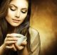 Beautiful Woman With Cup Of Coffee - ID # 27602914