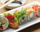 Sushi Assortment On White Dish - ID # 41653216