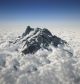Mountain Peak Over The Clouds - ID # 46727790