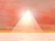 Pyramid To Sun - 3D Render - ID # 48963608
