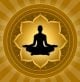 Yoga - Meditation On Lotus Background - ID # 8707544